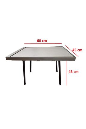 میز کمپ طوسی چوب GÖKBAŞLAR - کد 844107167