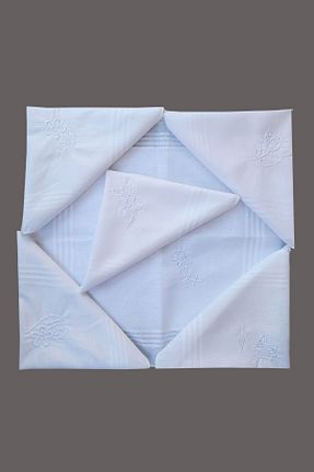 دستمال جیبی سفید زنانه پارچه ای Hepsine Rakip - کد 242470057