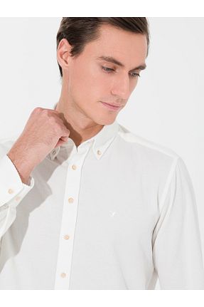 پیراهن نباتی مردانه اسلیم فیت Cacharel - کد 862522425