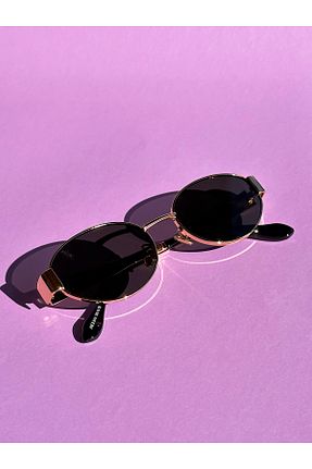 عینک آفتابی طلائی زنانه UV400 BRILLIAEYEWEAR - کد 862568981
