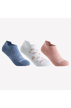 جوراب اسپرت آبی بچه گانه پنبه ای Decathlon - کد 862573081