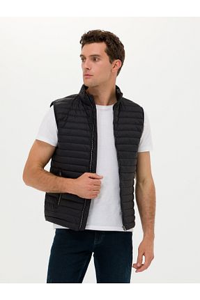 جلیقه مشکی مردانه رگولار Cacharel - کد 862583381