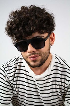 عینک آفتابی مشکی مردانه UV400 Obb Sunglasses - کد 833496549