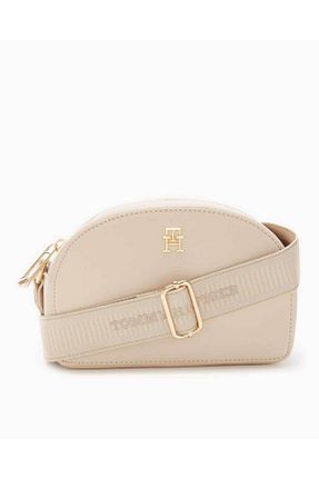 کیف دوشی بژ زنانه Tommy Hilfiger - کد 845306231