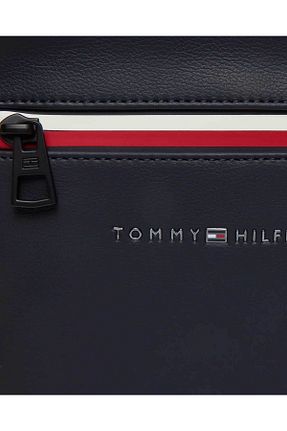 کیف دوشی مشکی مردانه چرم مصنوعی Tommy Hilfiger - کد 822139647