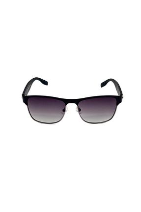 عینک آفتابی مشکی مردانه UV400 BLACK - کد 833506144