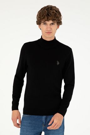 پلیور مشکی مردانه ساده U.S. Polo Assn. - کد 862587654