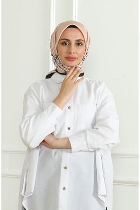 روسری مشکی پلی استر sefamerve - کد 862590661