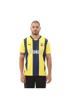 لباس فرم فوتبال زرد مردانه Puma - کد 839627760