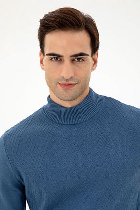 پلیور آبی مردانه ساده U.S. Polo Assn. - کد 862591678