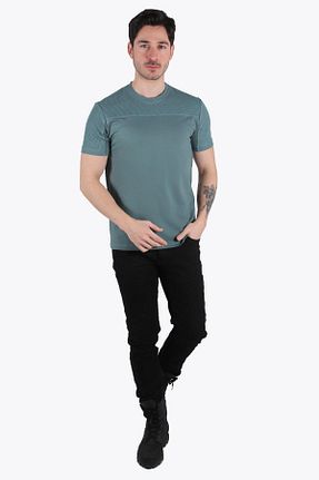 تیشرت سبز مردانه Relaxed Mckanzie - کد 805551835