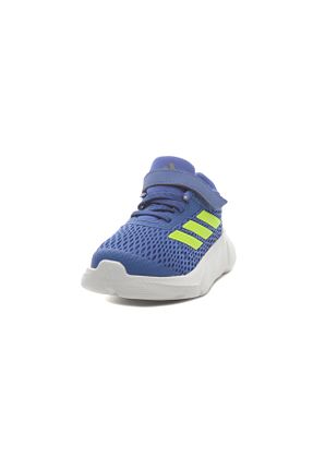 کفش اسنیکر آبی بچه گانه بند دار adidas - کد 839690168
