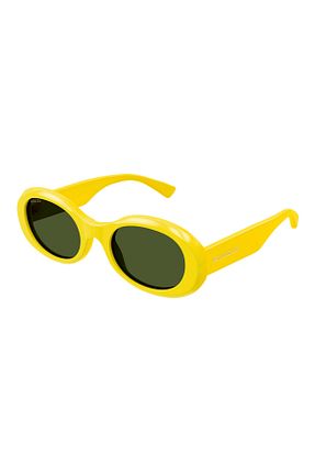 عینک آفتابی زرد زنانه UV400 Gucci - کد 834418382