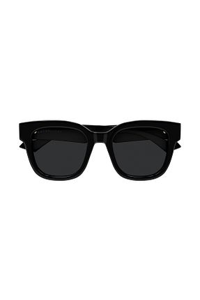 عینک آفتابی مشکی زنانه UV400 Gucci - کد 290561975