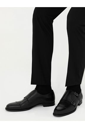 کفش کلاسیک مشکی مردانه پاشنه کوتاه (1 - 4 سانتی متر) Cacharel - کد 862601087