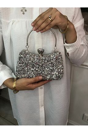 کیف مجلسی زنانه فلزی Baykuş Boutique - کد 862601622