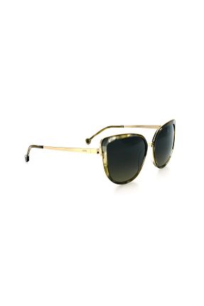 عینک آفتابی خاکی زنانه فلزی U.S. Polo Assn. - کد 859631762