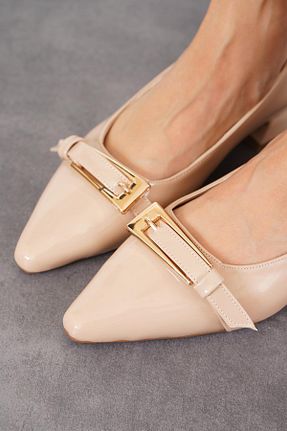 بابت بژ زنانه چرم لاکی Moda Pie - کد 862603425