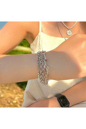 دستبند جواهر زنانه Trendalın - کد 862204230