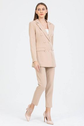 ست بالاتنه و پائین تنه طوسی زنانه بافتنی SUSEEMODA - کد 862610234