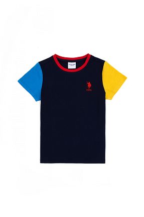 تیشرت سرمه ای بچه گانه رگولار U.S. Polo Assn. - کد 832926754