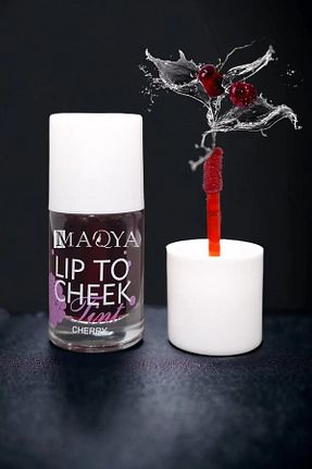 رژ لب زرشکی Parlak MAQYA Cosmetics - کد 862685004