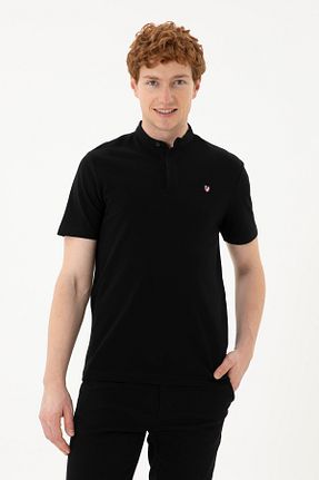 پولوشرت مشکی مردانه %100 پنبه U.S. Polo Assn. - کد 287406277