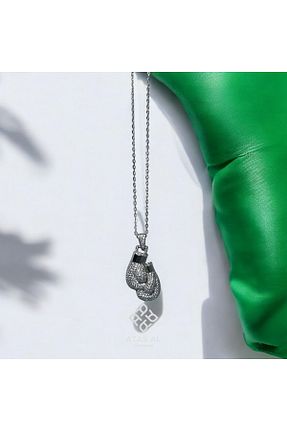 گردنبند نقره زنانه 925 عیار Atas Al Diamond - کد 862655150