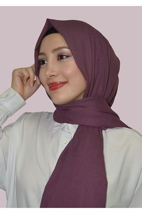 شال صورتی زنانه پنبه پلی استر HeavenlyScarfs - کد 862664800