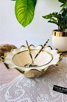 بشقاب سفید پرسلن CASA DE BELLA - کد 302306907