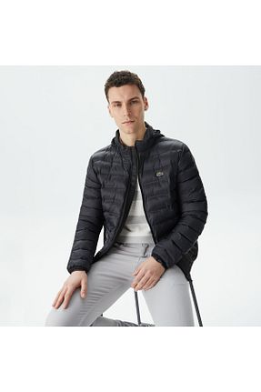 کاپشن مشکی مردانه رگولار Lacoste - کد 814377838
