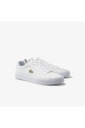 کفش اسنیکر سفید مردانه بند دار Lacoste - کد 731860169