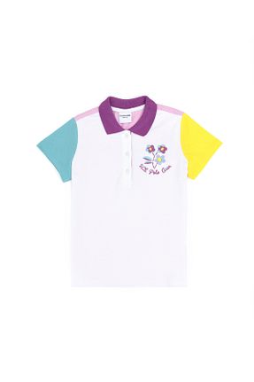 پولوشرت سفید بچه گانه پارچه U.S. Polo Assn. - کد 834787683