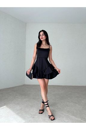 لباس مجلسی و فارغ التحصیلی مشکی زنانه دانتل popibutik - کد 828926391