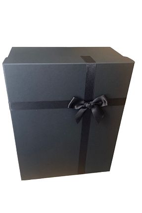 جعبه دکوراتیو مشکی Mukavva PAZARAKOŞ - کد 836711120
