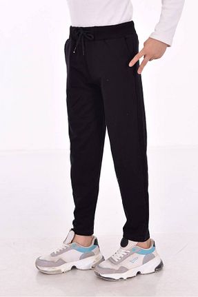 شلوار کرمگن مشکی بچه گانه رگولار MORE KIDS - کد 862733125