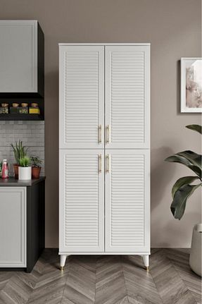 کابینت چند منظوره سفید Suntalam mapahomeliving - کد 862733809