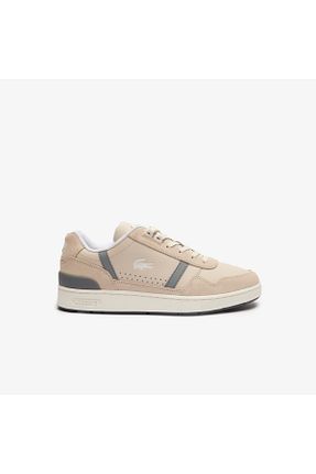 کفش اسنیکر بژ مردانه بند دار Lacoste - کد 841149090