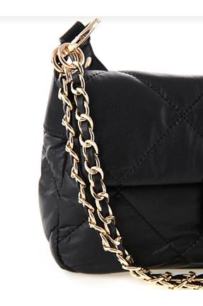 کیف دوشی مشکی زنانه چرم مصنوعی Kemo Bags - کد 842530710