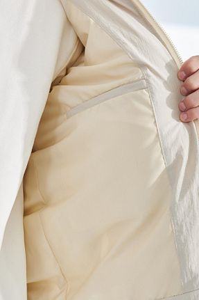 کاپشن بژ مردانه پلی استر Delpino - کد 754570137