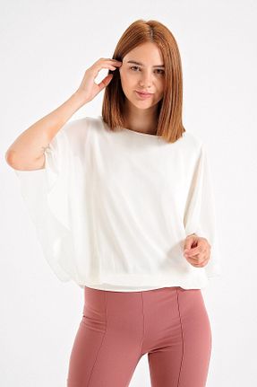 بلوز بژ زنانه ساده Jument - کد 47239893