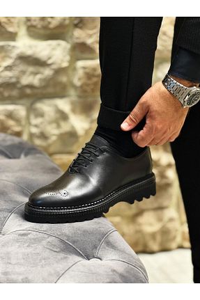 کفش کژوال مشکی مردانه پاشنه کوتاه (1 - 4 سانتی متر) ByItallanoshoes - کد 862751616