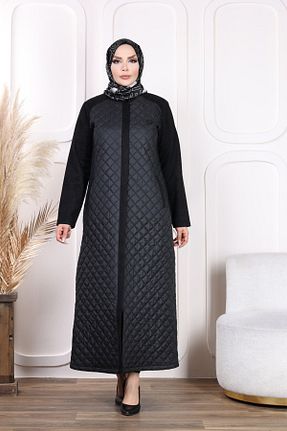 کلاه و ابایا مشکی زنانه پلی استر Genel Markalar - کد 216340108