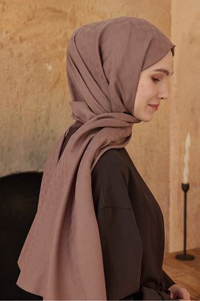 شال قهوه ای زنانه Modakaşmir - کد 862751530