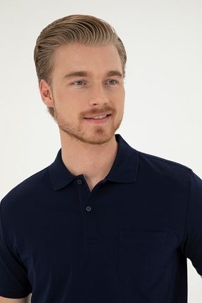 پولوشرت سرمه ای مردانه پارچه ای U.S. Polo Assn. - کد 833020089