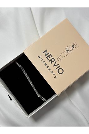 دستبند استیل (فولاد) زنانه استیل ضد زنگ Nervio - کد 862781794