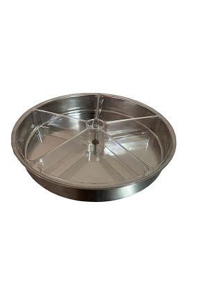 سینی طوسی استیل ضد زنگ ŞEKERCE - کد 862776786