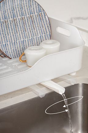 آبچکان سفید پلاستیک Porsima - کد 820415269