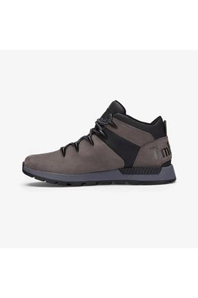 بوت / نیم بوت طوسی مردانه پاشنه تخت Timberland - کد 862801212