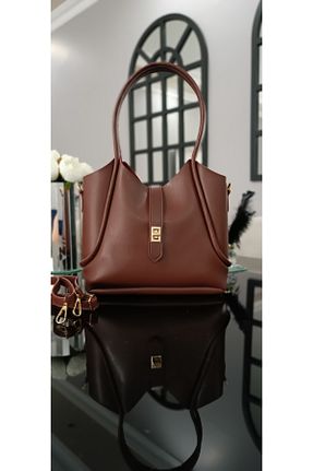 کیف دستی زرشکی زنانه ابعاد بزرگ NahitaTyana - کد 862804799